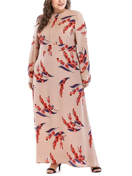 Moorea Floral Print Maxi Dress