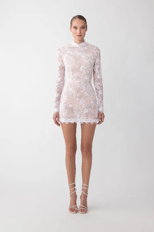 Rhea Lace Mini Dress