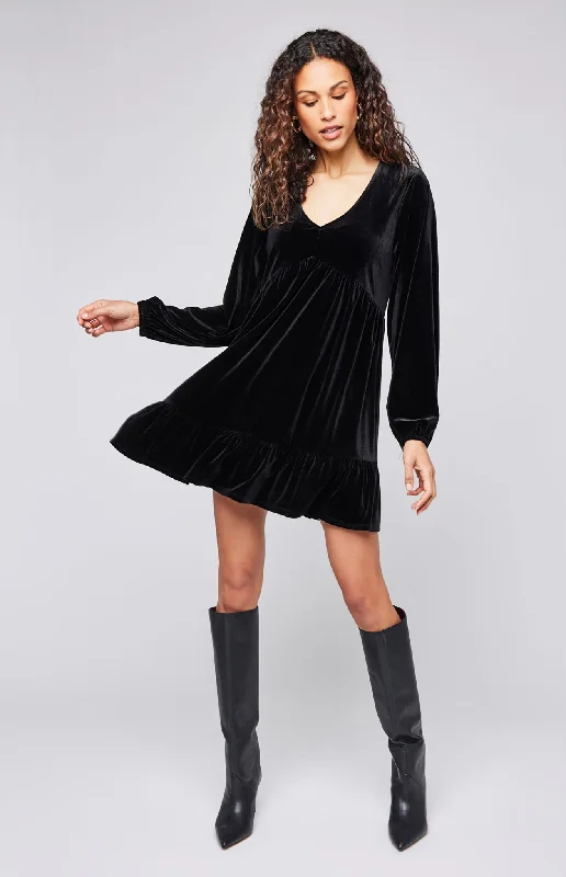 Phillipa Velvet Mini Dress