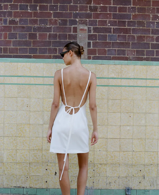 Backless Mini Dress