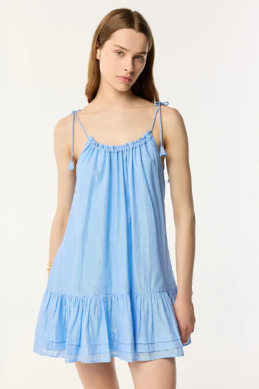 Mini Dress Billie - Light Blue