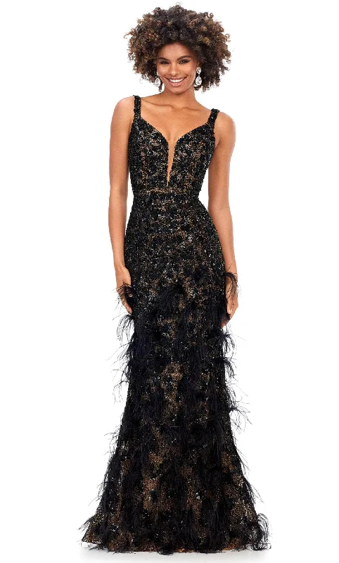 Ashley Lauren 11279 - Sleeveless Sequin Prom Gown