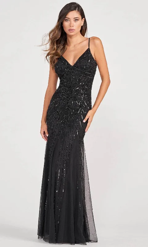 Colette for Mon Cheri CL2087 - Bare Back Sequined Evening Gown