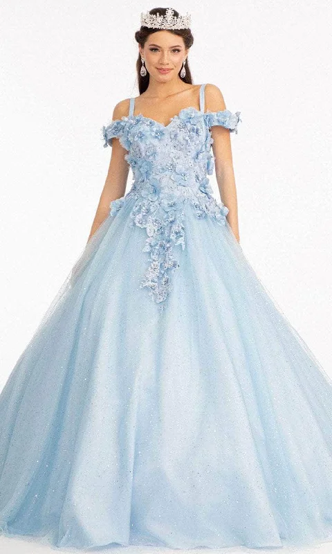 Elizabeth K GL1988 - Sweetheart Floral Prom Ballgown