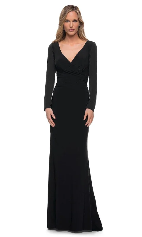 La Femme - 29924 Fitted Sheath Evening Dress