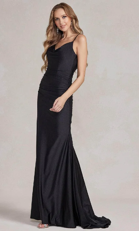 Nox Anabel K490 - Sleeveless Open Back Long Dress