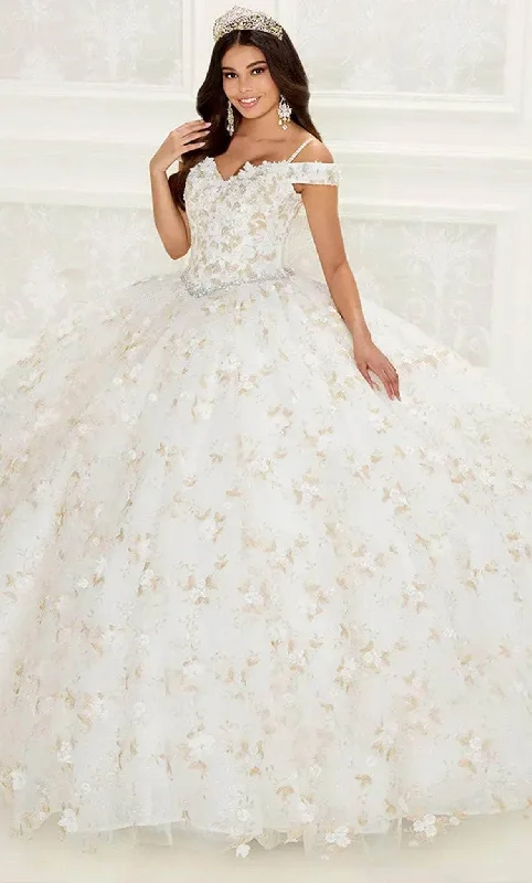 Princesa by Ariana Vara PR30084 - Blossom Ornate Ballgown