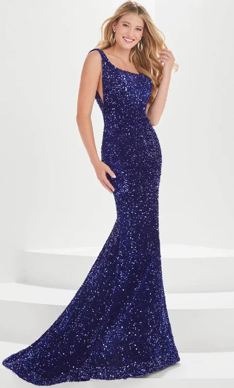 Tiffany Designs by Christina Wu 16008 - Sequined Evening Gown